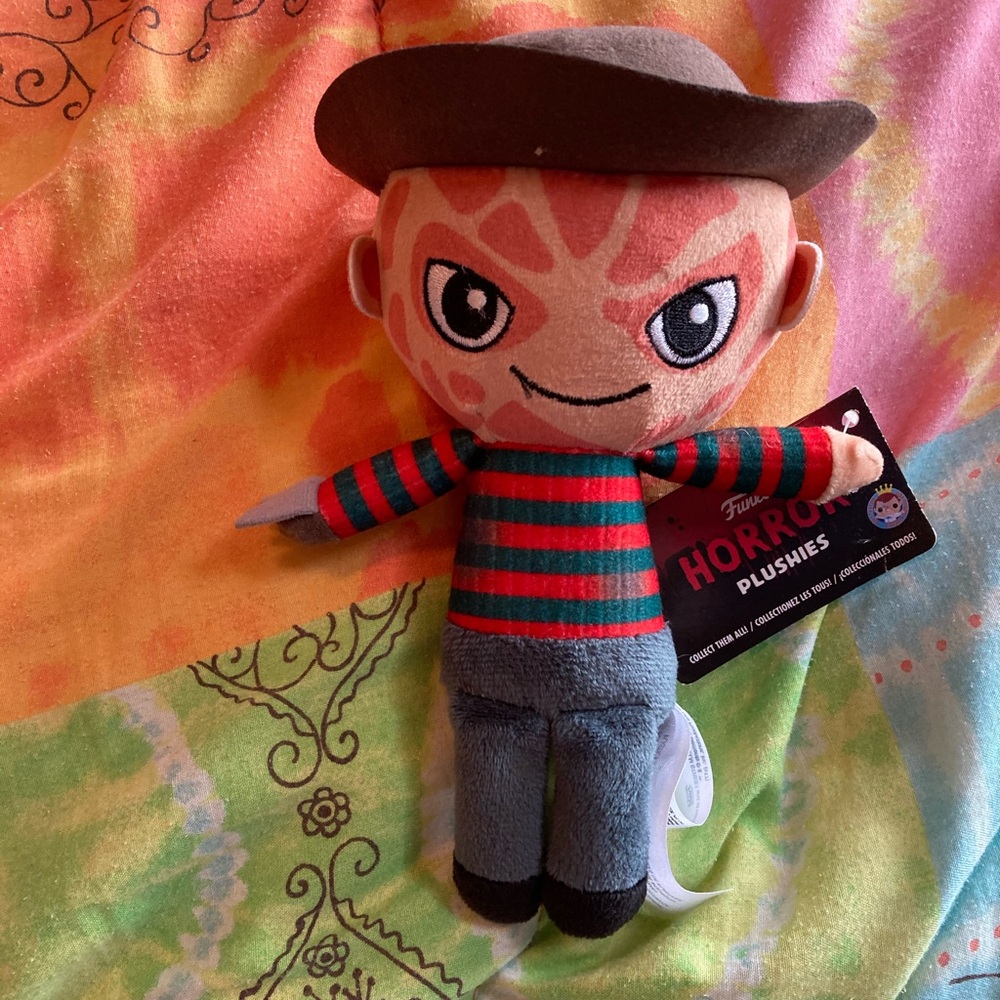 Funko Plush Freddy Krueger with Red and Green Stripes - Picture 1 of 2